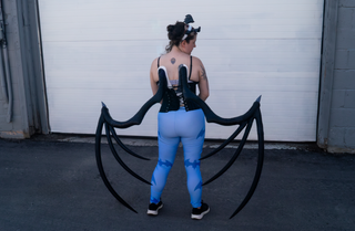 Morrigan and Lilith's Back and Head Wings Kit [3D Printed Kit]