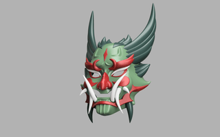 Mu Qing Mask [3D Print Files] 3D Files cosplay DangerousLadies