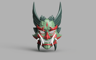 Mu Qing Mask [3D Print Files] 3D Files cosplay DangerousLadies