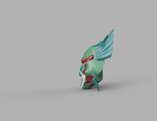 Mu Qing Mask [3D Print Files] 3D Files cosplay DangerousLadies