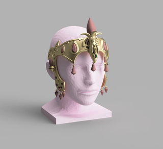 Nanamo Ul Namo's Crown [3D Print Files] 3D Files cosplay DangerousLadies
