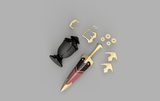 Nanashi Mumei's Accessories [3D Print Files] 3D Files cosplay DangerousLadies