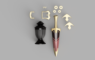 Nanashi Mumei's Accessories [3D Print Files] 3D Files cosplay DangerousLadies