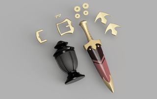 Nanashi Mumei's Accessories [3D Print Files] 3D Files cosplay DangerousLadies