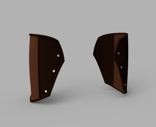 Naofumi's Hip Pads [3D Print Files] 3D Files cosplay DangerousLadies