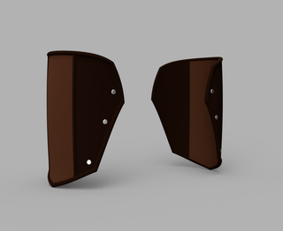Naofumi's Hip Pads [3D Print Files] 3D Files cosplay DangerousLadies