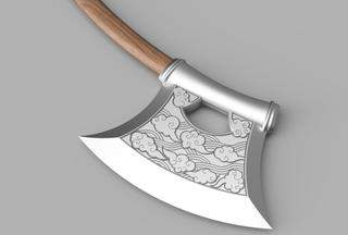 Nox Winters's Axe [3D Print Files] 3D Files cosplay DangerousLadies
