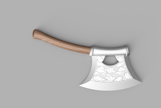 Nox Winters's Axe [3D Print Files] 3D Files cosplay DangerousLadies