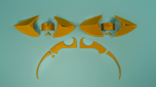 Nyx's Shoulder Pauldrons [3D Printed Kit] 3D Printed Kit cosplay DangerousLadies