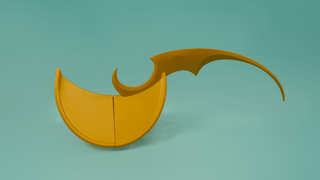 Nyx's Shoulder Pauldrons [3D Printed Kit] 3D Printed Kit cosplay DangerousLadies