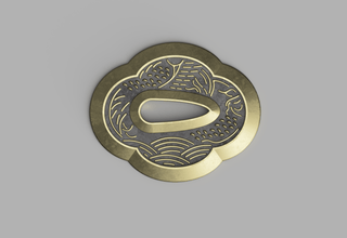 Okita's Eyepatch [3D Print Files] 3D Files cosplay DangerousLadies