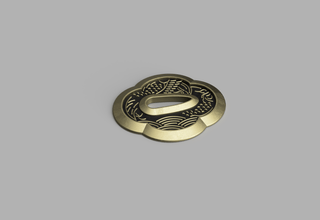 Okita's Eyepatch [3D Print Files] 3D Files cosplay DangerousLadies