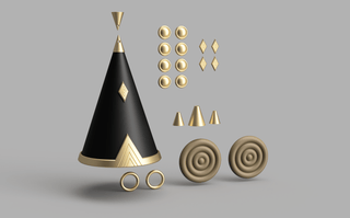 Olruggio's Accessories [3D Print Files] 3D Files cosplay DangerousLadies