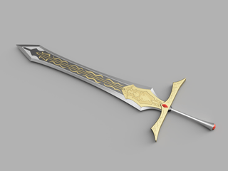 Partisan Sword [3D Print Files] 3D Files cosplay DangerousLadies