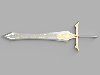 Partisan Sword [3D Print Files] 3D Files cosplay DangerousLadies