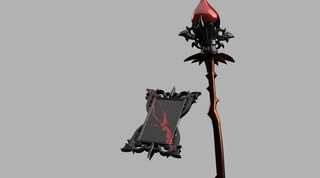 Pictomancer's Hellhound Brush [3D Print Files] 3D Files cosplay DangerousLadies