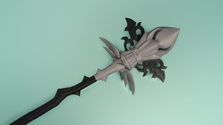 Pictomancer's Hellhound Brush [3D Printed Kit] 3D Printed Kit cosplay DangerousLadies