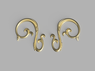 Prince Edward's Cape Hooks [3D Print File] 3D Files cosplay DangerousLadies