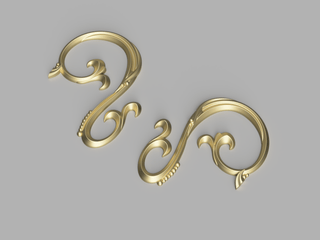 Prince Edward's Cape Hooks [3D Print File] 3D Files cosplay DangerousLadies