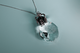 Princess Garnet's Crystal Necklace [Brass + Silver Plating] Jewelry cosplay DangerousLadies