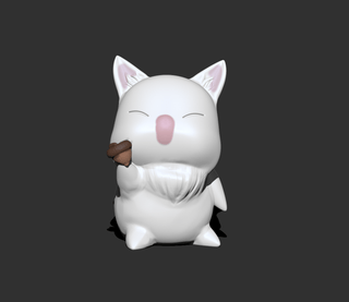 Pudding the Moogle [3D Print Files] 3D Files cosplay DangerousLadies