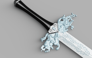 Qifrey's Raincleaver Sword [3D Print Files] 3D Files cosplay DangerousLadies