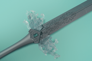 Qifrey's Raincleaver Sword [3D Printed Kit] 3D Printed Kit cosplay DangerousLadies