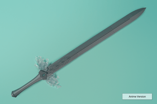 Qifrey's Raincleaver Sword [3D Printed Kit] 3D Printed Kit cosplay DangerousLadies