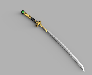 Raphtalia's Katana and Sheath [3D Print Files] 3D Files cosplay DangerousLadies