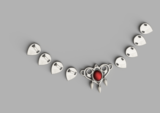 Rhaenyra's Scale Necklace [3D Print File] 3D Files cosplay DangerousLadies