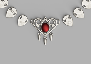 Rhaenyra's Scale Necklace [3D Print File] 3D Files cosplay DangerousLadies