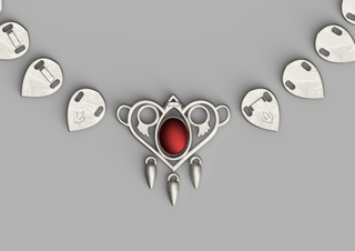 Rhaenyra's Scale Necklace [3D Print File] 3D Files cosplay DangerousLadies