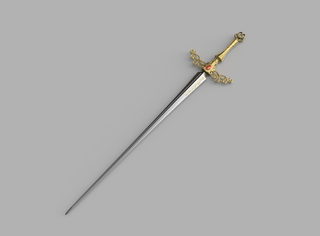 Rogier's Rapier [3D Print Files] 3D Files cosplay DangerousLadies