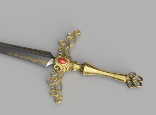 Rogier's Rapier [3D Print Files] 3D Files cosplay DangerousLadies