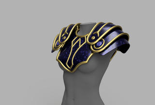 Rose's Armour [3D Print Files] 3D Files cosplay DangerousLadies