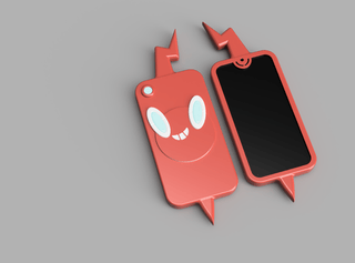 Rotom Tablet and Phone Case [3D Print Files] 3D Files cosplay DangerousLadies
