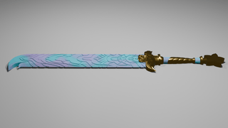Rumi's Empowered Sword [3D Print Files] 3D Files cosplay DangerousLadies