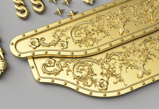 Rumi's Golden Accessories [3D Print Files] 3D Files cosplay DangerousLadies