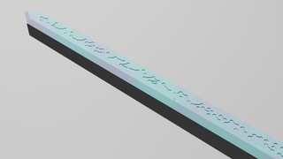 Rumi's Sword [3D Print Files] 3D Files cosplay DangerousLadies