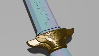 Rumi's Sword [3D Print Files] 3D Files cosplay DangerousLadies