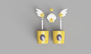 Sailor Aluminum Siren's Accessories [3D Print Files] 3D Files cosplay DangerousLadies