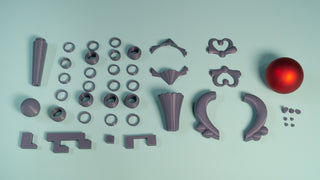 Sailor Pluto's Garnet Rod or Talisman [3D Printed Kit] 3D Printed Kit cosplay DangerousLadies