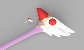 Sakura's Sealing Wand [3D Print Files] 3D Files cosplay DangerousLadies