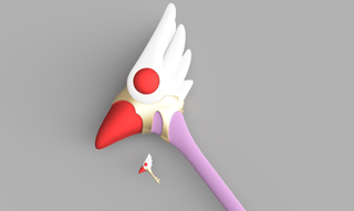 Sakura's Sealing Wand [3D Print Files] 3D Files cosplay DangerousLadies