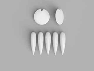 San's Mononoke Mask and Accessories [3D Print Files] 3D Files cosplay DangerousLadies