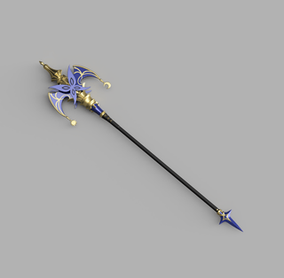 Saryu's Festival Witch Staff [3D Print Files] 3D Files cosplay DangerousLadies