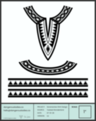 Savanaclaw Shirt Decals [Digital Pattern] Embroidery + Patterns cosplay DangerousLadies