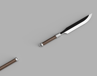 Sciel's Rangeson Polearm [3D Print Files] 3D Files cosplay DangerousLadies