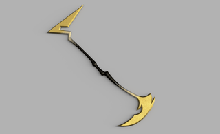 Sciel's Scielson Scythe [3D Print Files] 3D Files cosplay DangerousLadies