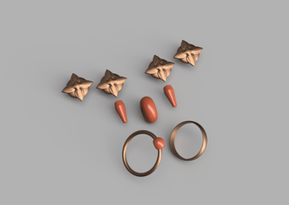 Sha Lan's Accessories [3D Print Files] 3D Files cosplay DangerousLadies